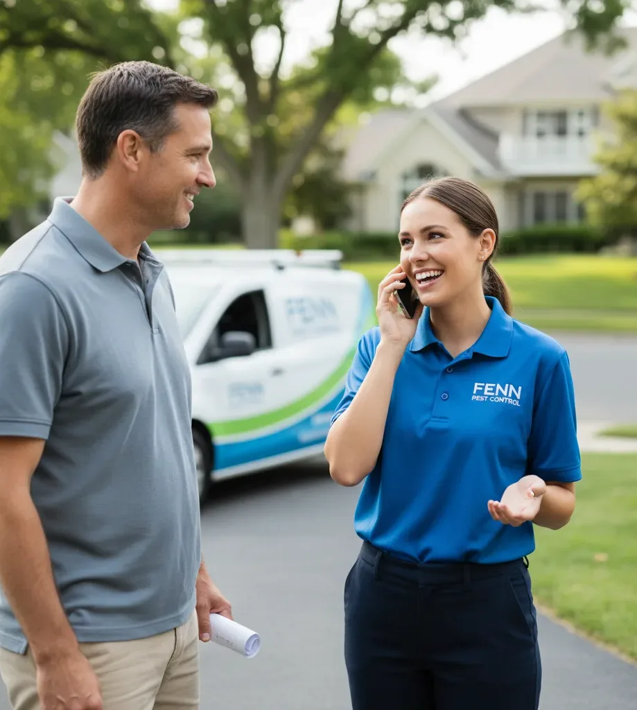 Fenn Pest Control customer support in Fords